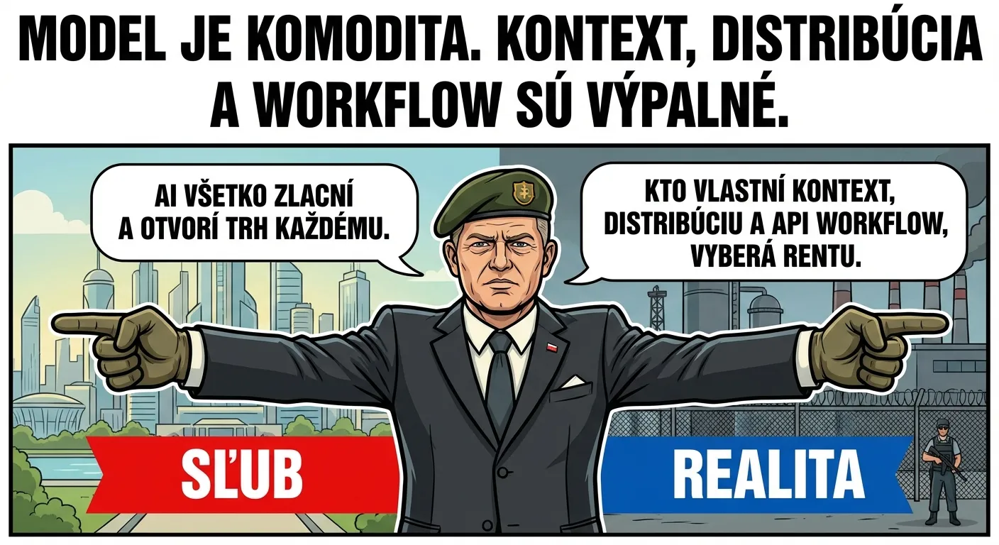 Seize Maduro meme - Model je komodita. Kontext, distribúcia a workflow sú výpalné.